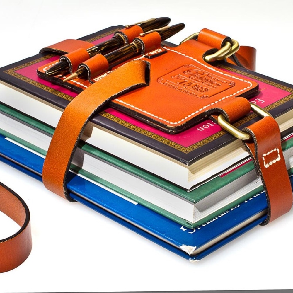 No.15 Leather Book Strap by Prohibition Clothing